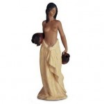 Lladro Water Girl Porcelain Figurine