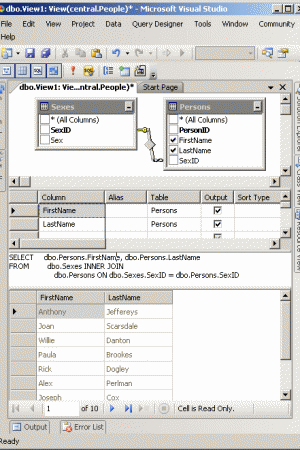 Creating Custom Views in Microsoft SQL - Erich Stauffer